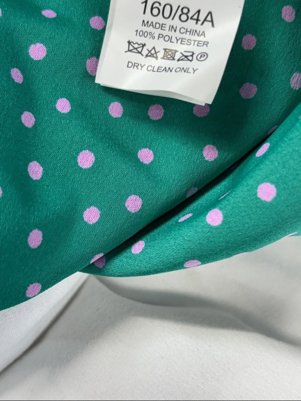 kate spade poolside green & pink  Polka ruffle Dot Wrap  Dress NwT